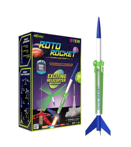 EST0648 Estes Rockets Roto Rocket Stem Kit - Beginner