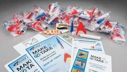 EST1714 Estes Rockets Build N Blast Workshop Rocket (25) - Beginner