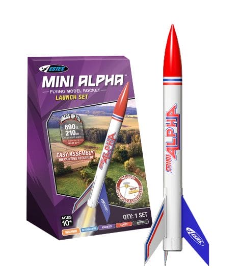 EST2458 Estes Rockets Mini Alpha Launch Set - Beginner