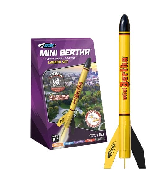 EST2469 Estes Rockets Mini Bertha Launch Set - Beginner