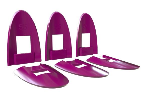 EST3051 Estes Rockets BT-55 Shock Cord Anchors, Purple (6pk)