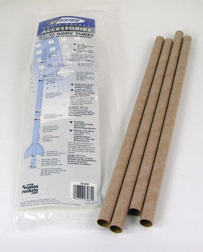 EST3085 Estes Rockets BT-20 Body Tube (4 pk)
