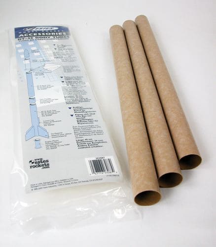 EST3087 Estes Rockets BT-55 Body Tube (3 pk)