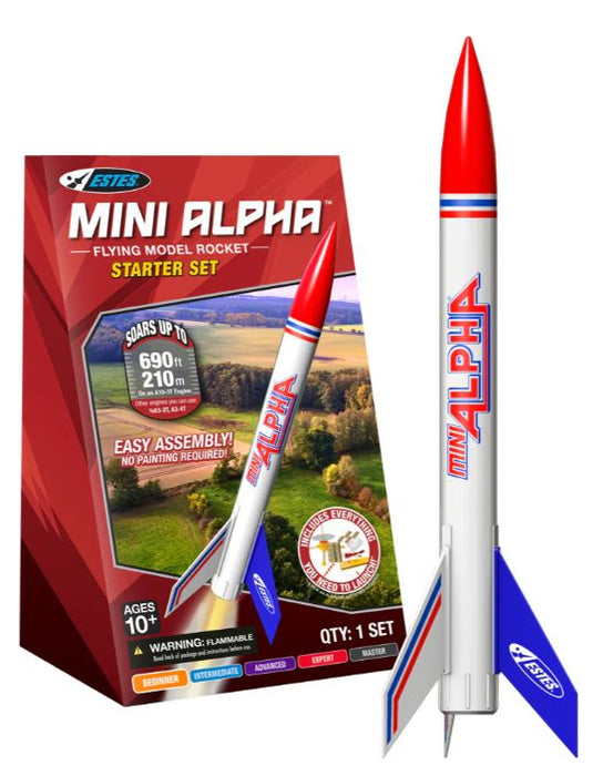 EST5333 Estes Rockets 5333 Mini Alpha™ Starter Set - Beginner