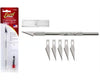 EXL15001 Excel K1 Light Duty Craft Hobby Knife w/(5) #11 Blades