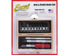 EXL44382 Excel Carded Hobby Knives Set w/Wood Box