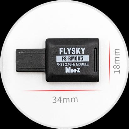FLYFS-RM005 Flysky RM005 Mini-Z Module - compatible with Noble NB4