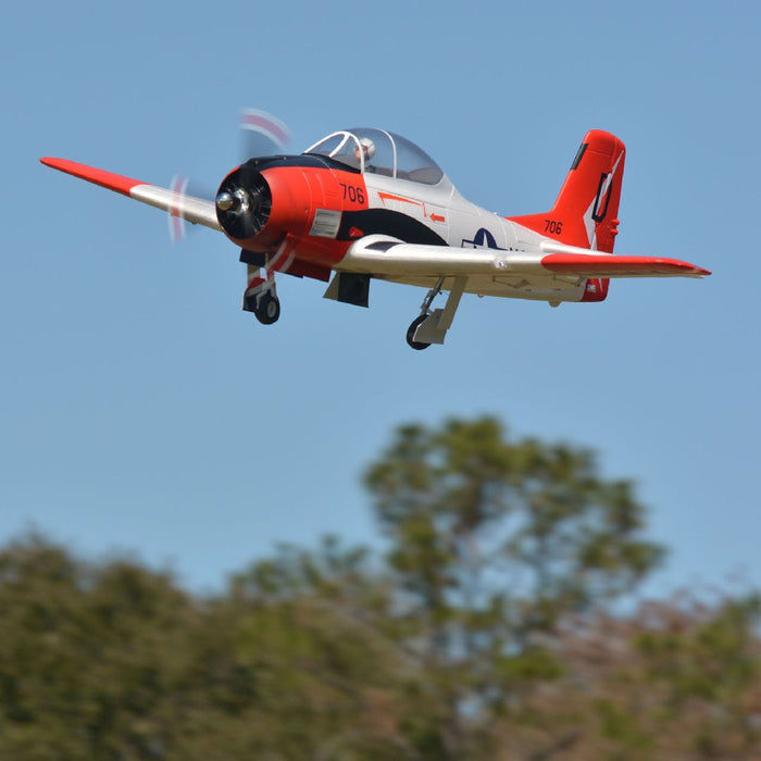 FMM083PRED FMS T-28D V4 1400mm, Red PNP