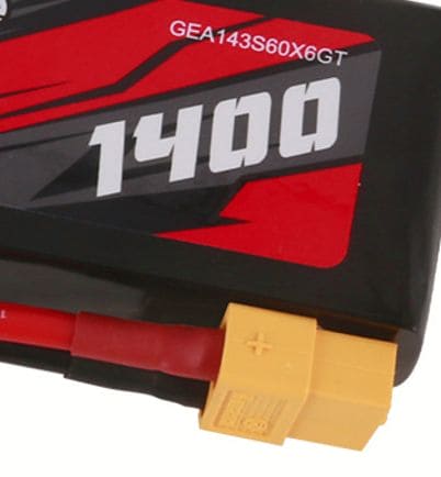 GEA143S60X6GT Gens Ace G-Tech 1400mAh 3S 11.1V 60C LiPo XT60 Plug