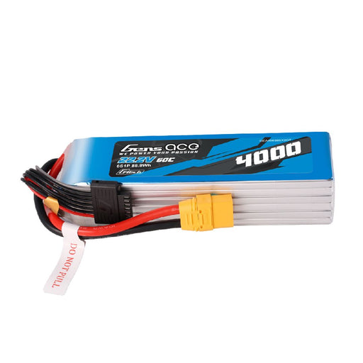 GEA406S60X9GT Gens Ace G-Tech 6S 4000mAh 60C 22.2V Lipo Battery with XT90