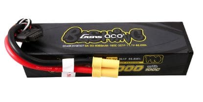 GEA8K3S10E5GT Gens Ace G-Tech 8000mAh 3S 11.1V 100C LiPo EC5 Plug