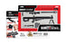 GOA50-BLACK 1/3 Scale Die Cast .50 Cal M82A1 Model, Black