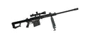 GOA50-BLACK 1/3 Scale Die Cast .50 Cal M82A1 Model, Black