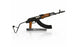 GOAAK-WIRE-BLACK GoatGuns AK47 Wirestock Metal Diecast Kit