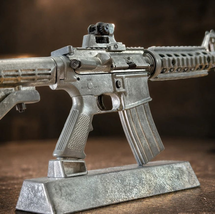 GOAAR-DIECAST GoatGuns AR15 Model Raw Metal Diecast Kit