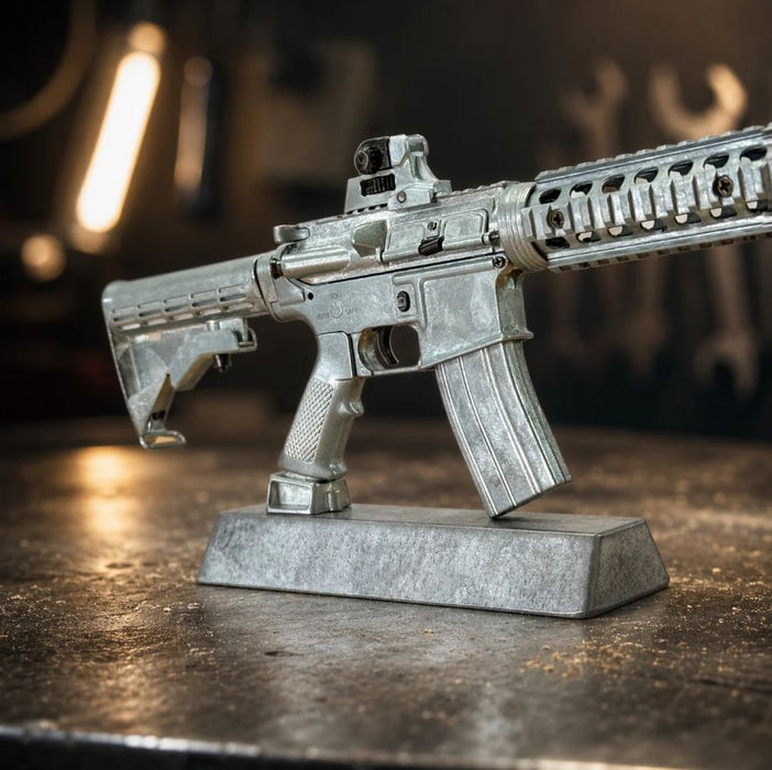 GOAAR-DIECAST GoatGuns AR15 Model Raw Metal Diecast Kit