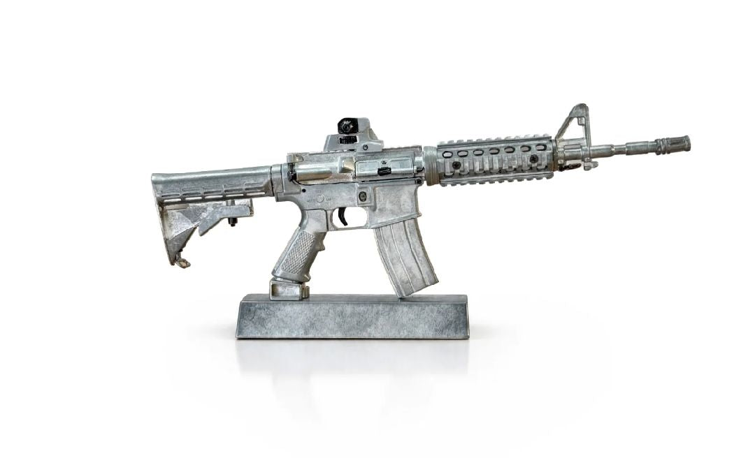 GOAAR-DIECAST GoatGuns AR15 Model Raw Metal Diecast Kit