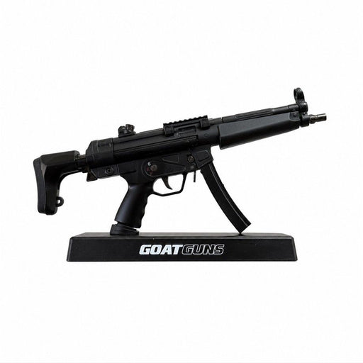 GOAGP5-BLACK GoatGuns Minature MP5 Design SMG Metal Diecast Kit - Black