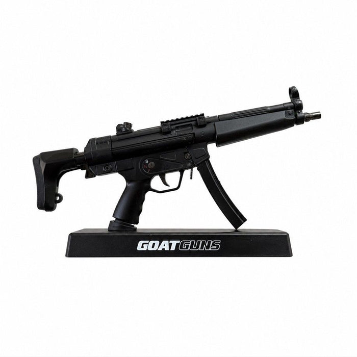 GOAGP5-BLACK GoatGuns Minature MP5 Design SMG Metal Diecast Kit - Black