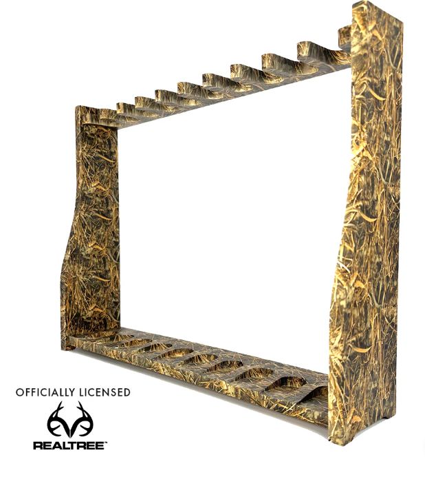 GOARACK-CAMO GoatGuns 1/3 Scale Gun Rack. Holds 10 GoatGuns (not incl) -Camo