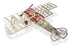 GUI102 Guillow's 100 Series Spad VII 1/17 Balsa Wood Model Kit (1)