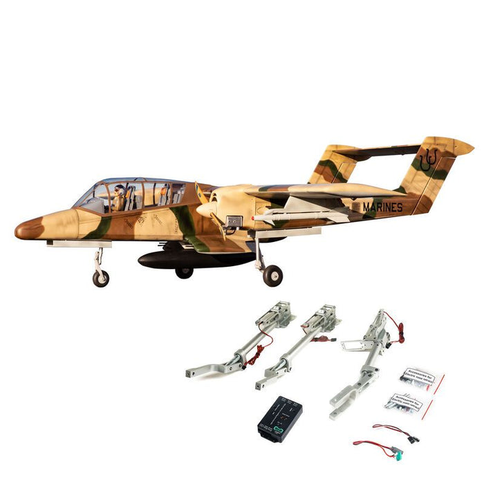 HAN4670CR Hanger 9 OV-10 Bronco 30cc ARF w/ Landing Gear Set
