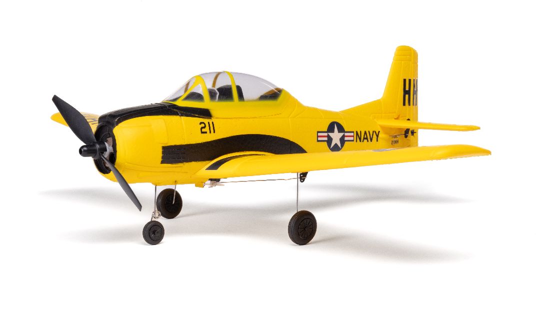 HBZ-1228 HobbyZone T-28 Trojan 450mm RTF with SAFE (FOR A EXTRA BATTERY PLEASE ORDER (FOR A EXTRA BATTERY PLEASE ORDER HBZ-1266)