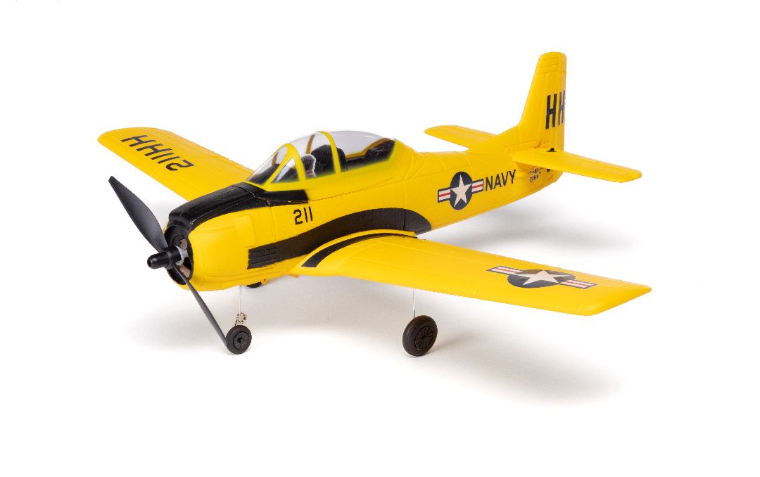 HBZ-1228 HobbyZone T-28 Trojan 450mm RTF with SAFE (FOR A EXTRA BATTERY PLEASE ORDER (FOR A EXTRA BATTERY PLEASE ORDER HBZ-1266)