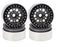 HDTCW03015C Hobby Details 1.9" AL Big-Small Round Beadlock Wheels - Grey (4)