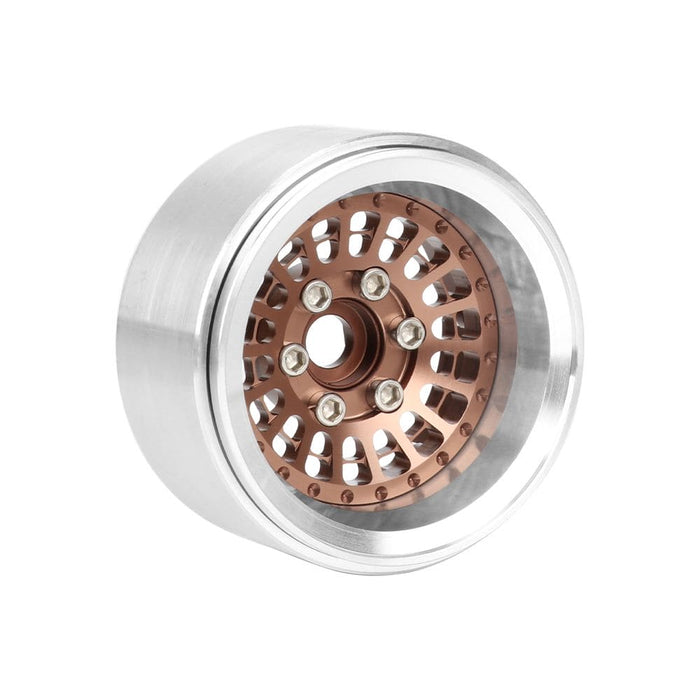 HDTCW03019B Hobby Details 1.9", 10mm offset, Alum Beadlock Rim-Copper(4)