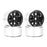 HDTCW03020C Hobby Details 1.9", 10mm offset, Alum Beadlock Whl Rim-Black(4)
