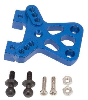 HDTLTX002B Hobby Details Traxxas 1/18 Teton Aluminum Front Shock Tower-Blue
