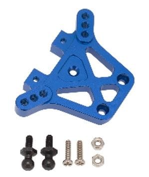 HDTLTX003B Hobby Details Traxxas 1/18 Teton Aluminum Rear Shock Tower-Blue