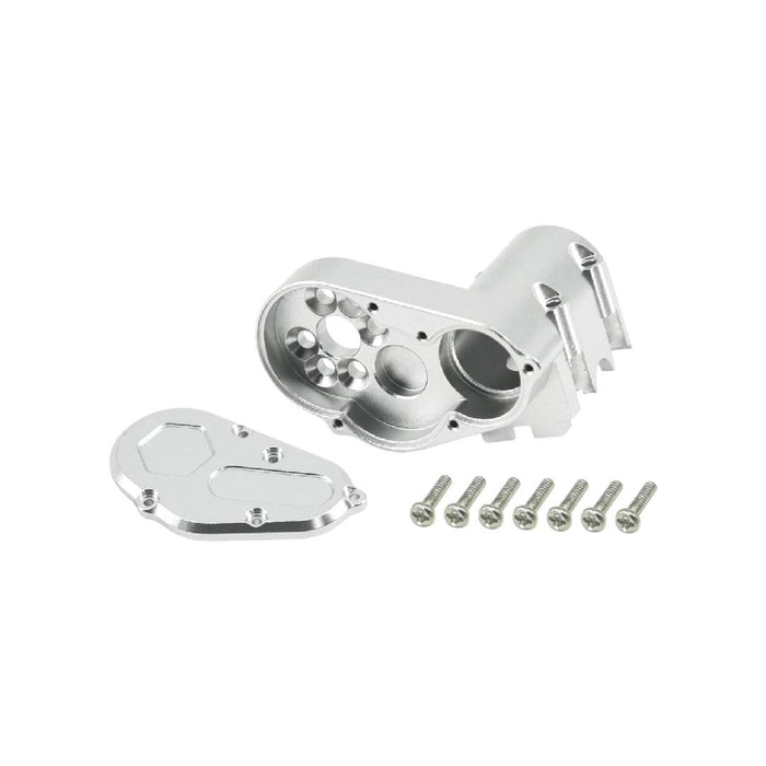 HDTSCX30-01S Hobby Details SCX30 Aluminum Gear Box with Cover - Silver