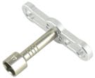 HDTT66802B Hobby Details 17mm Aluminum Hex Nut Wrench