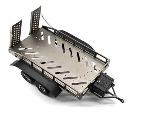 HDTTL01003B Hobby Details 1/16 to 1/18 Trailer with LED Lights - Ti-Color