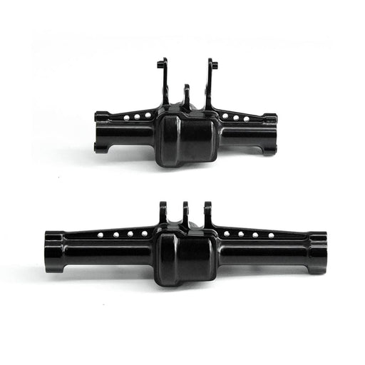 HDTTRX4M027A Hobby Details Traxxas 1/18 TRX-4M AL Fr & Rr Axle Set-Black (2)