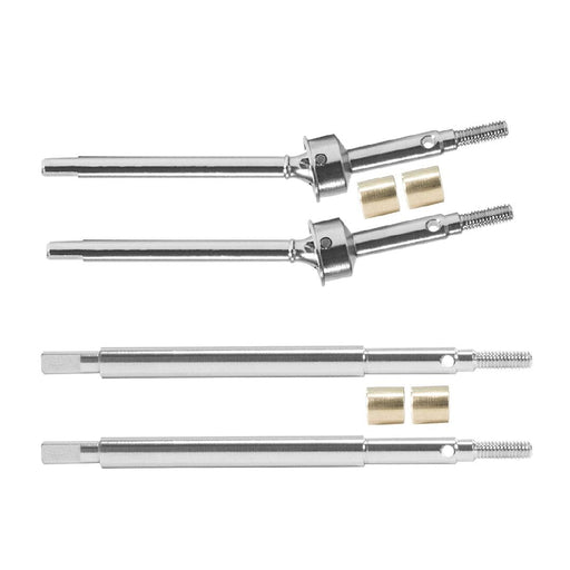 HDTTRX4M056 Hobby Details 1/18 TRX-4M Stainless Steel Front & Rear CVD (4)