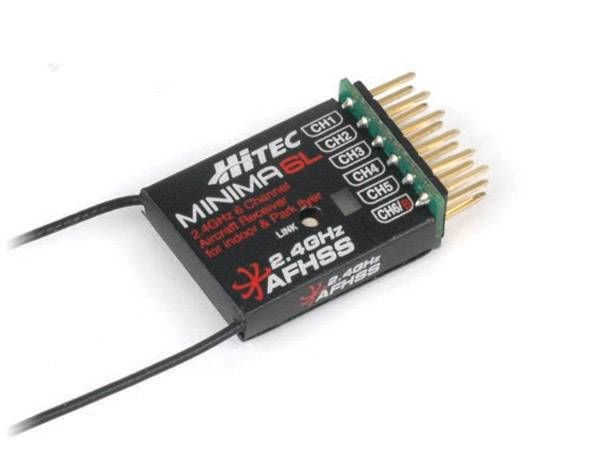 HIT26614 Hitec MINIMA 6L- MINIMA 6E Lite 6 Channel 4 Gram micro Rx