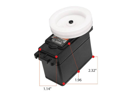 HIT33785S Hitec HS-785HB 3.5 Turn Winch, Karbonite, Dual BB Servo