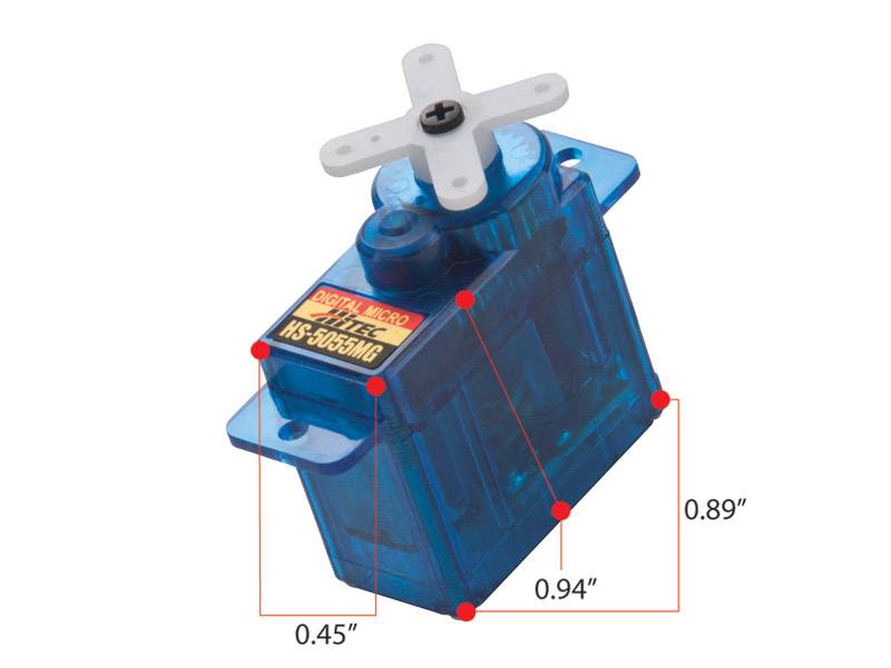 HIT35055S Hitec HS-5055MG Digital Economy Metal Gear Feather Servo
