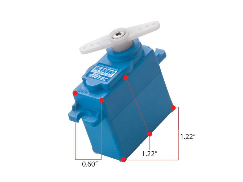 HIT35086W Hitec HS-5086WP Waterproof, High Voltage, Digital Servo