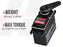 HIT39384S Hitec HSB-9381TH Full Metal Case, Ultra Torque, Brushless Servo