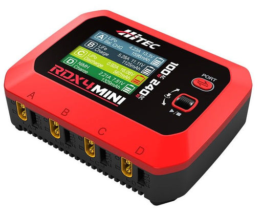HIT44350 Hitec RDX4mini 4 Port AC/DC Charger