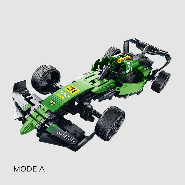 IMM5831 iM.Master 2 in 1 Pull Back F1 Formula Racing Car & All-Terrain V