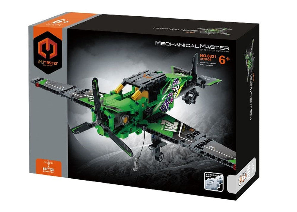 IMM6831 iM.Master Building Blocks single wing aircraft - 313 pcs