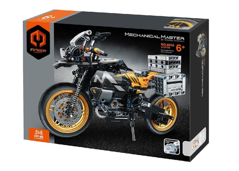 IMM6835 iM.Master Building Block Motorcycle - black - 557 pcs
