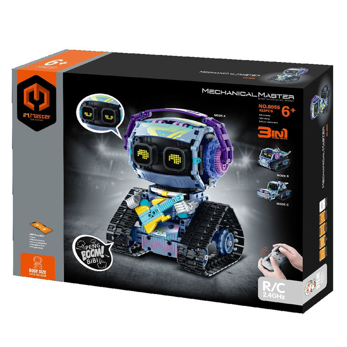 IMM8055 IM.Master 2.4G R/C 3 in 1 programming robot - 433 Pieces