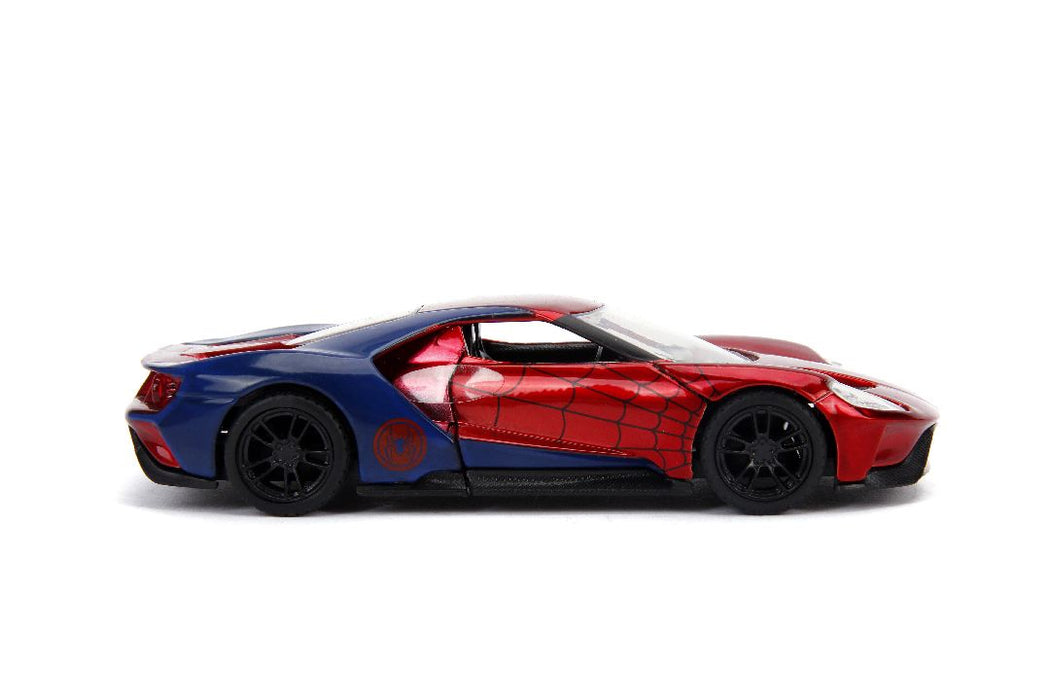 JAD30291 Jada 1/32 "Hollywood Rides" - 2017 Ford GT (Spider-Man Theme)
