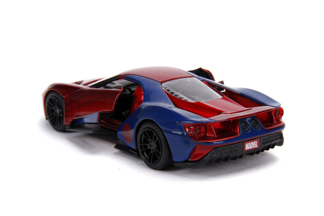 JAD30291 Jada 1/32 "Hollywood Rides" - 2017 Ford GT (Spider-Man Theme)